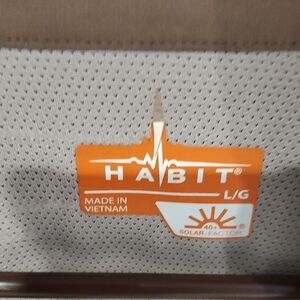 Habit Men's Casual Button Down Shirt - Gray